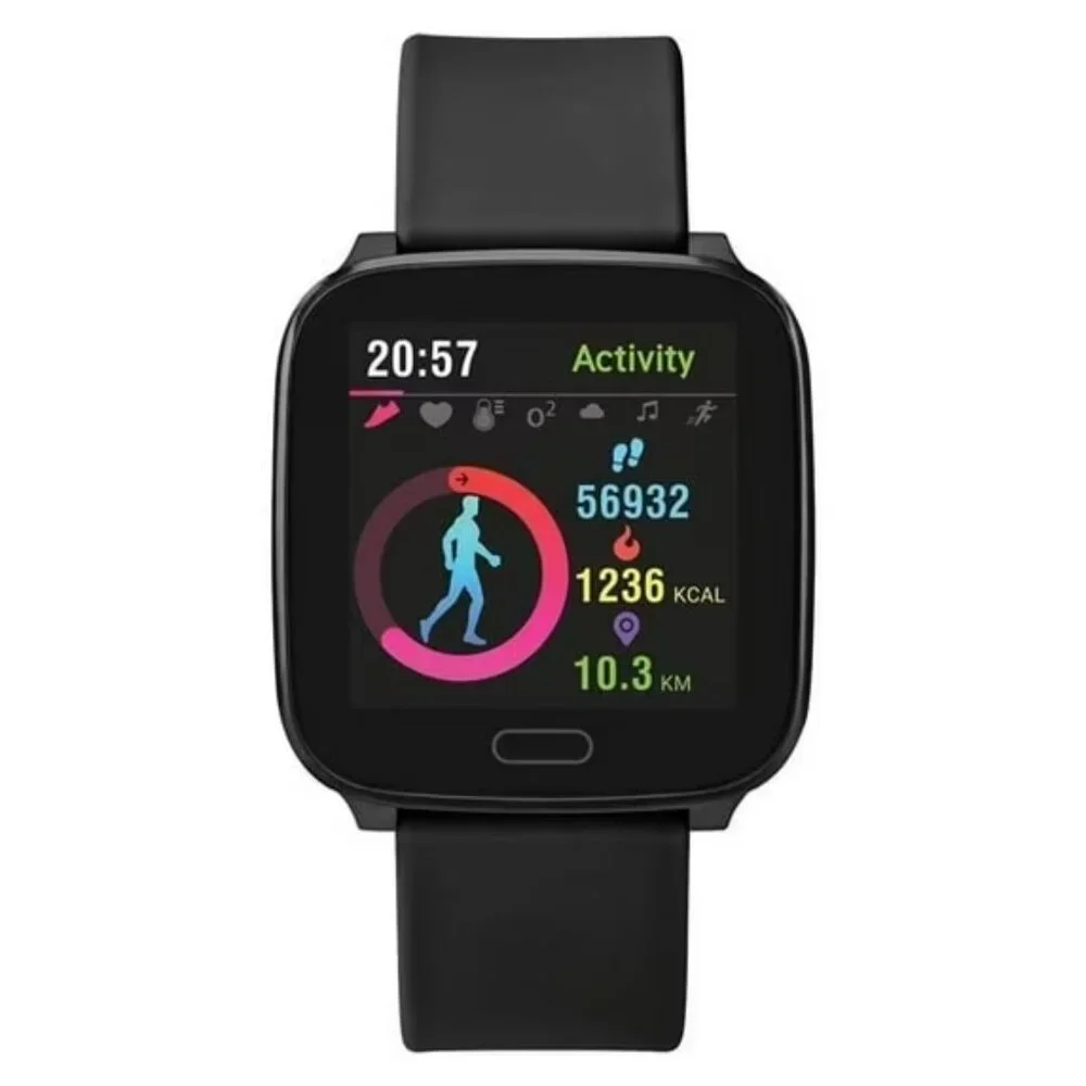 iConnect by Timex Active Smartwatch with Blue Silicone Band